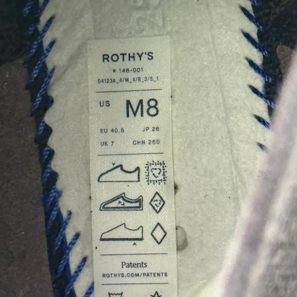 Rothy's Merino Wool Water Resistant Chukka Lace-up Boot Umber Size 8